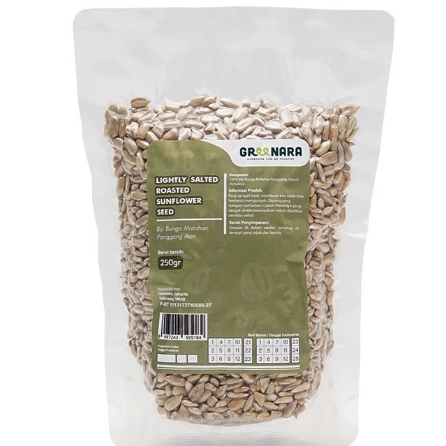 

RBLN0999 TERMURAH Lightly Salted Roasted Sunflower Seed 250gr / Kuaci Kupas
