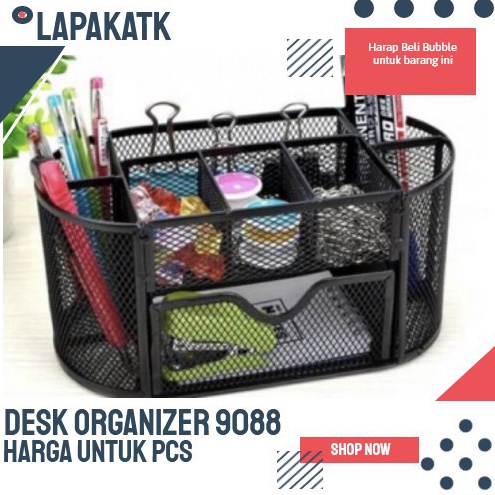 

✨Promo✨ Hari Ini DESK SET V-TEC 9088 MEMO HOLDER/PEN ORGANIZER murah