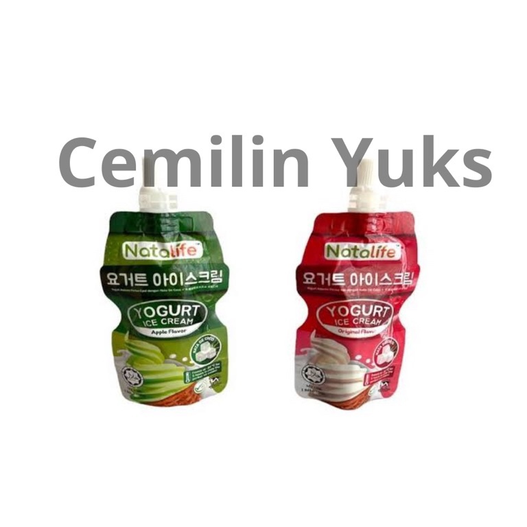

❤[PROMO ⚡ALE!!!]❤ Natalife Yoghurt Ice Cream Apple Natalife Yoghurt Ice Cream Original