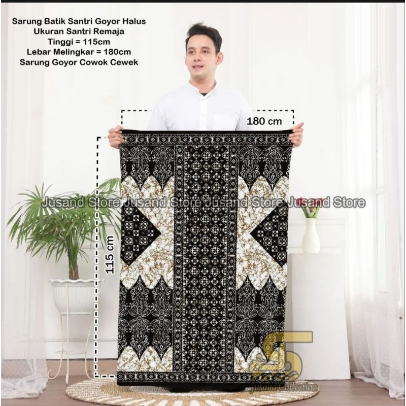 Sarung Batik Halus | Sarung Batik Motif  Abstrak | Sarung Batik Untuk Remaja | Sarung Batik Goyor | 