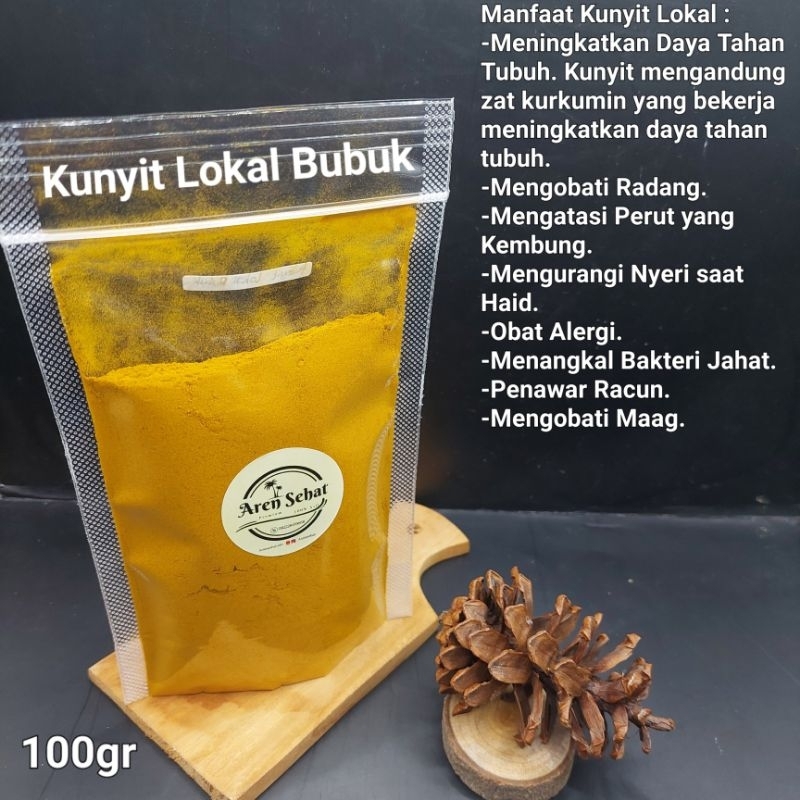 

Kunyit Lokal Bubuk 100gr