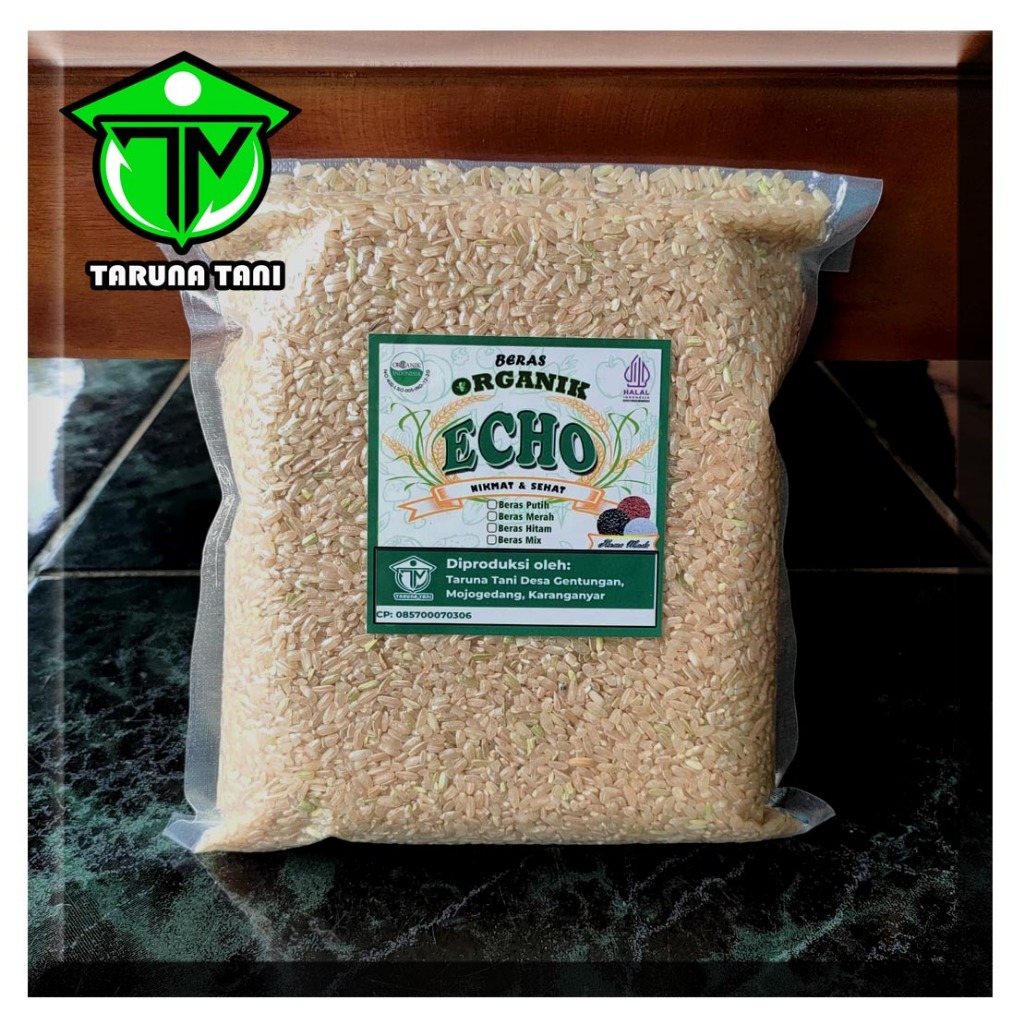 

Beras organik ECHO Coklat TARUNA TANI LESTARI
