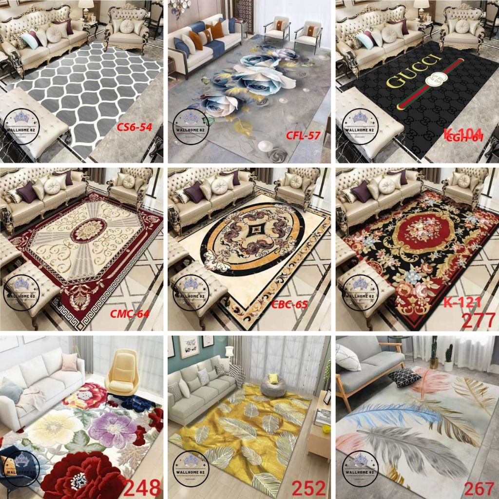 Karpet Eropa Polyester 200x270cm