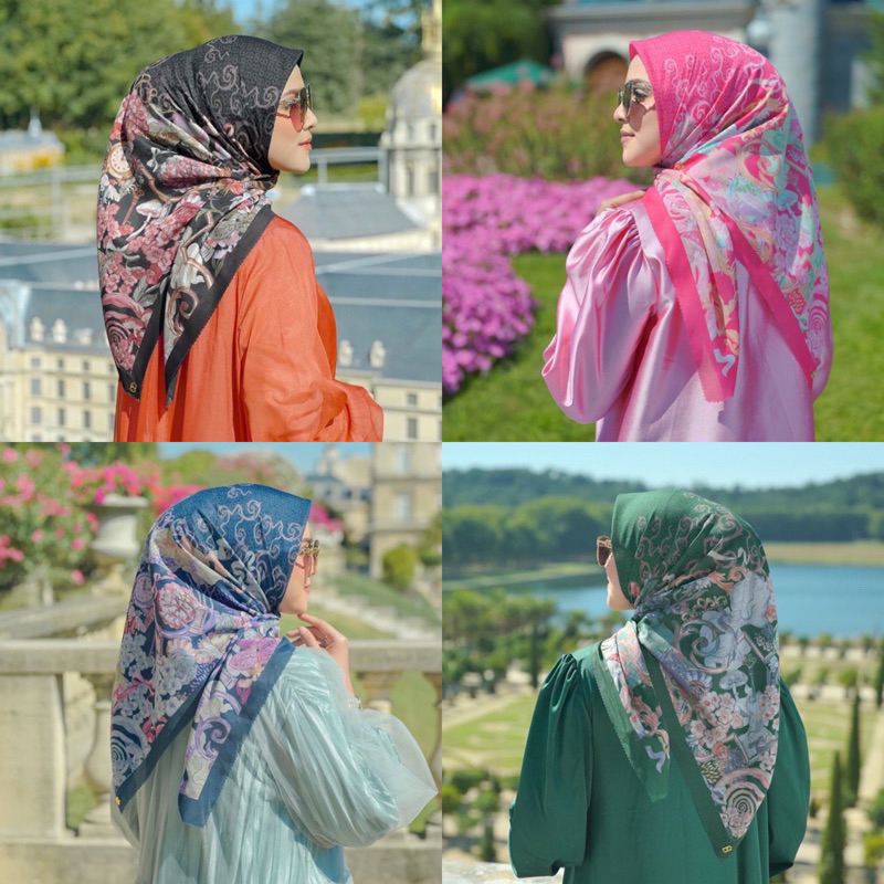 [NEW] Original Buttonscarves Disney Alice In Wonderland Black Caviar Fuschia Raspberry Navy Crown Bl