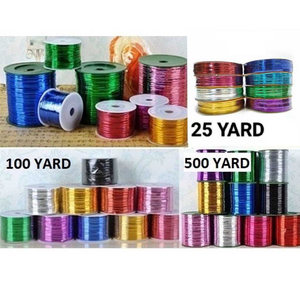 

Pita Kawat /Tali Kawat/Pita Kawat Souvenir 25y - 500y Harga/Roll