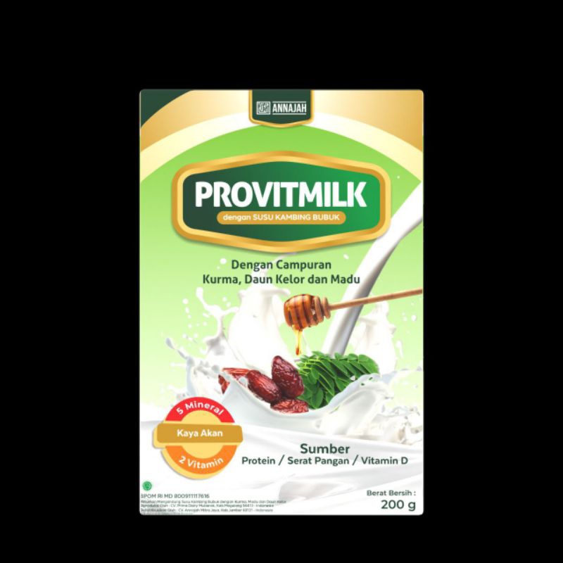 

PROVITMILK SUSU KAMBING ETAWA EXTRA HERBAL PELANCAR ASI kemasan 200g