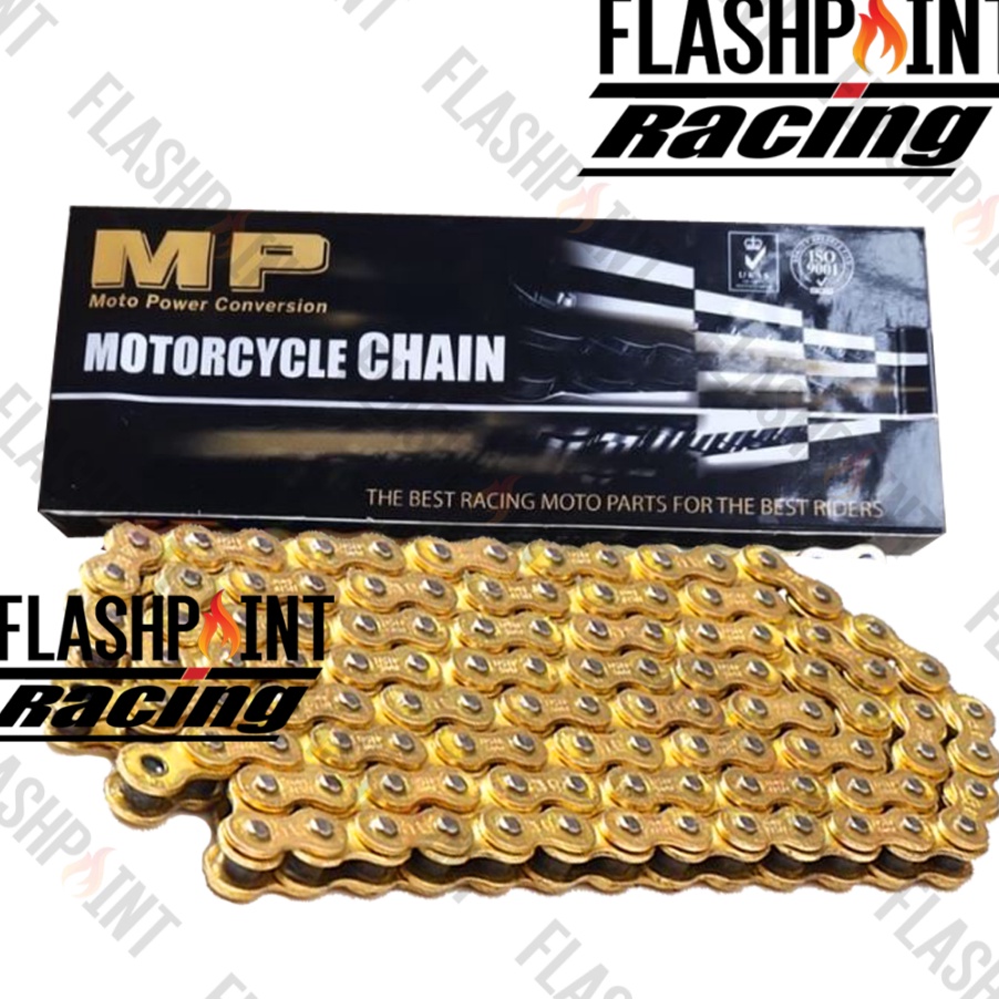 Best Seller (BISA COD) RANTAI MOTOR ORIGINAL RAS TAIWAN GOLD EMAS CRAZO 415H 415 428 428H 130L 130 L