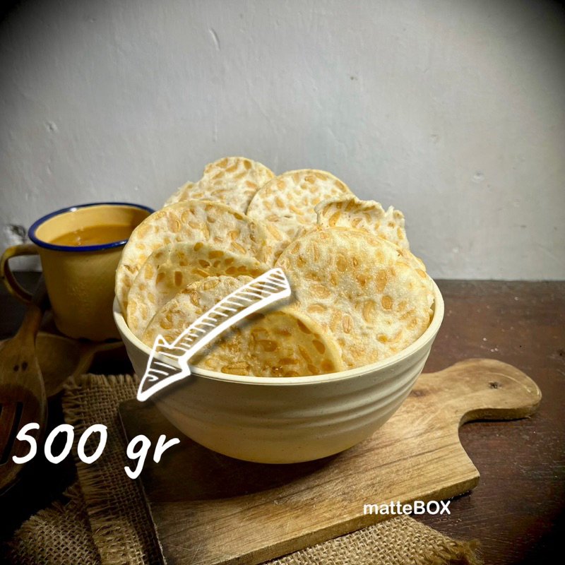 

Keripik Tempe Sagu (500 gr)