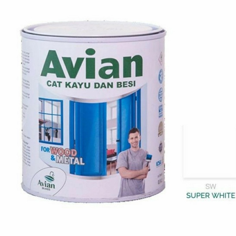 New Stock CAT KAYU/BESI AVIAN 1 KG.