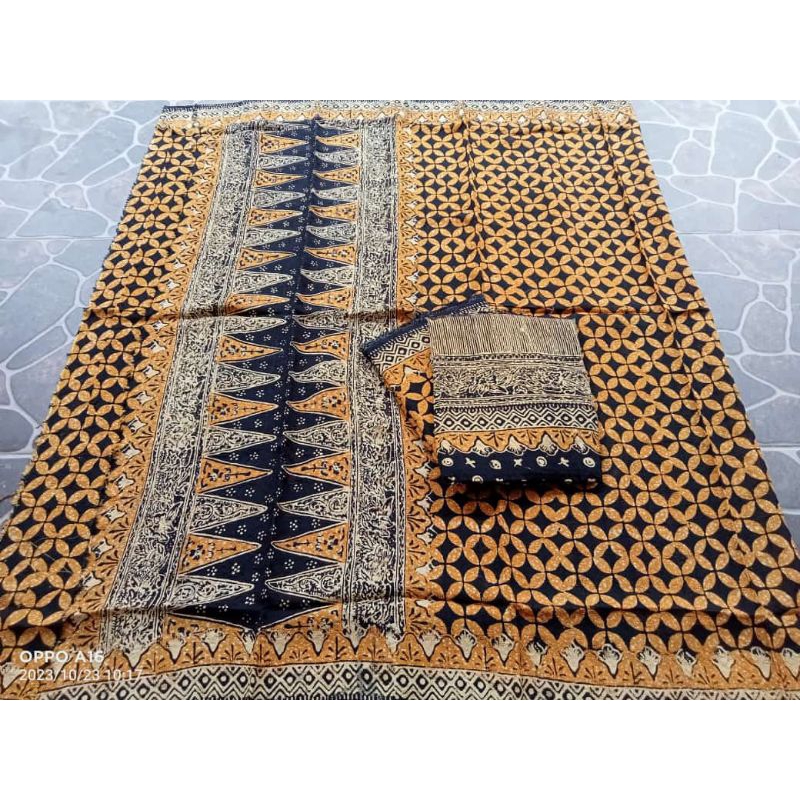 Kain batik viscose sarimbit couple khas cirebon trusmi batik fariza viskos fiskos cap tulis lasem 01