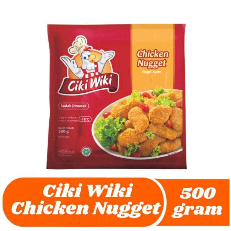 

Ciki Wiki Chiken Nuget 500gr