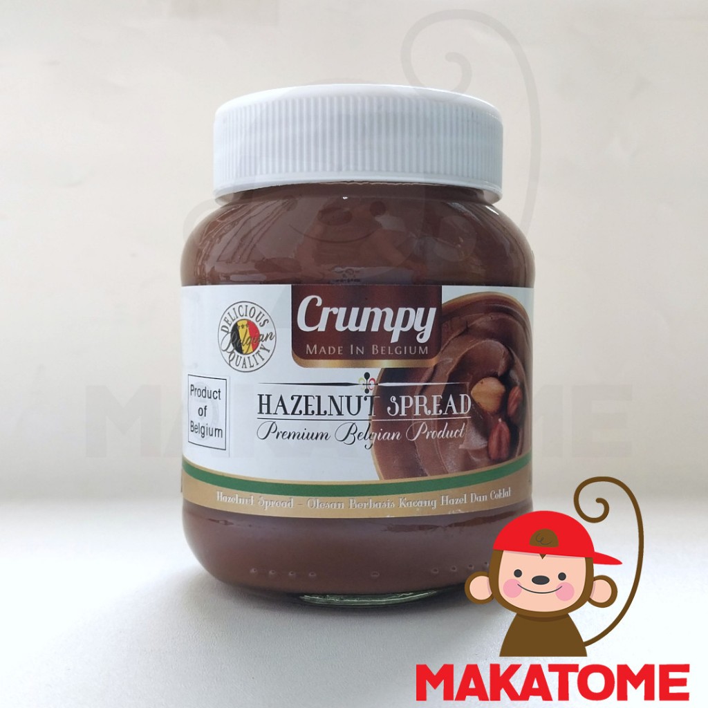 

Crumpy Hazelnut Spread 400gr 400 g gr chocolate belgium coklat