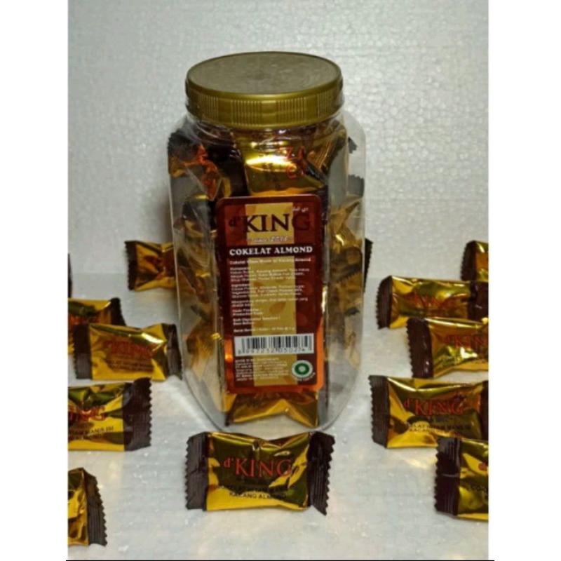 

coklat almond king,coklat cashew,kacang mente bumbu