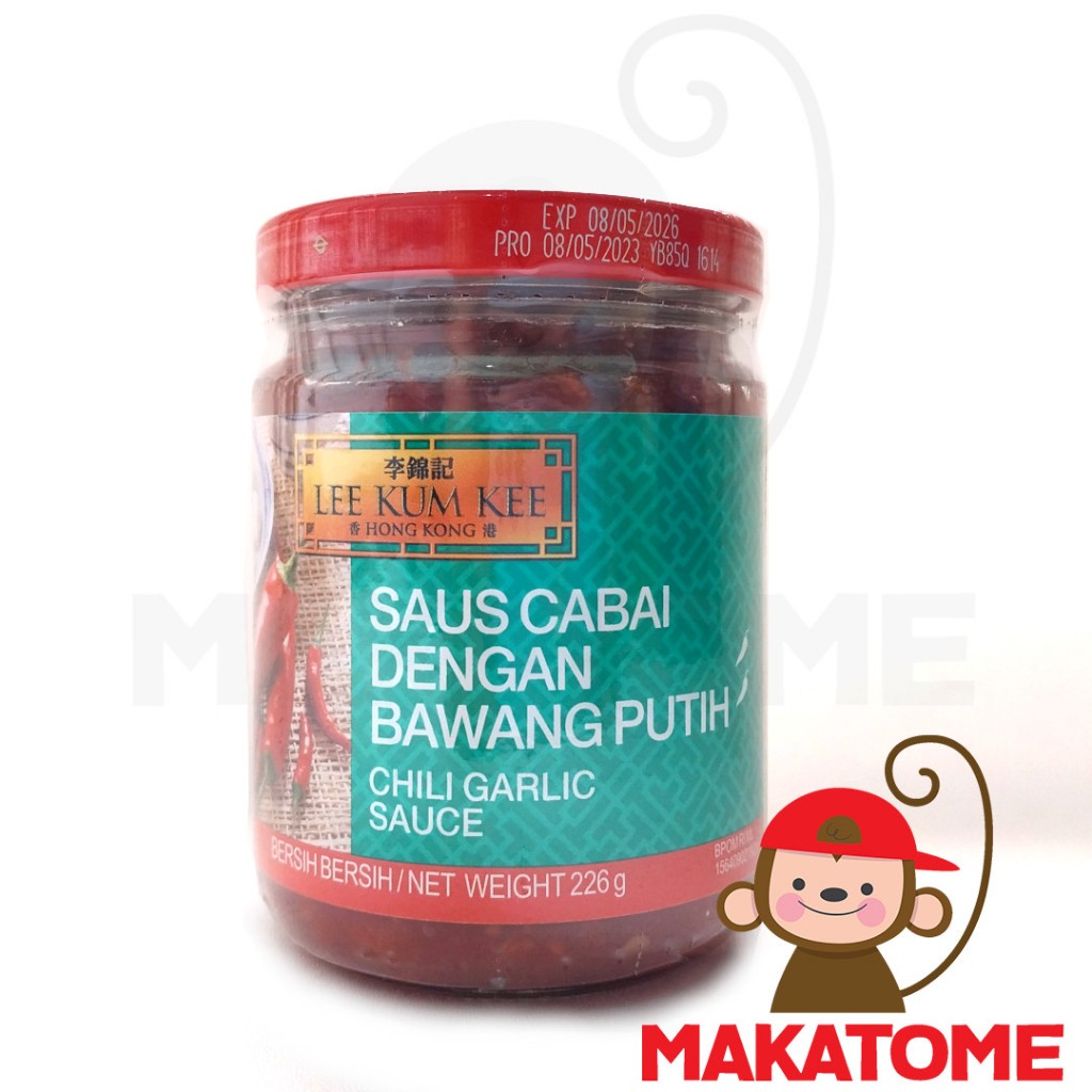 

Lee Kum Kee Chili Garlic Sauce 226gr LKK saus cabai bawang putih 226 g