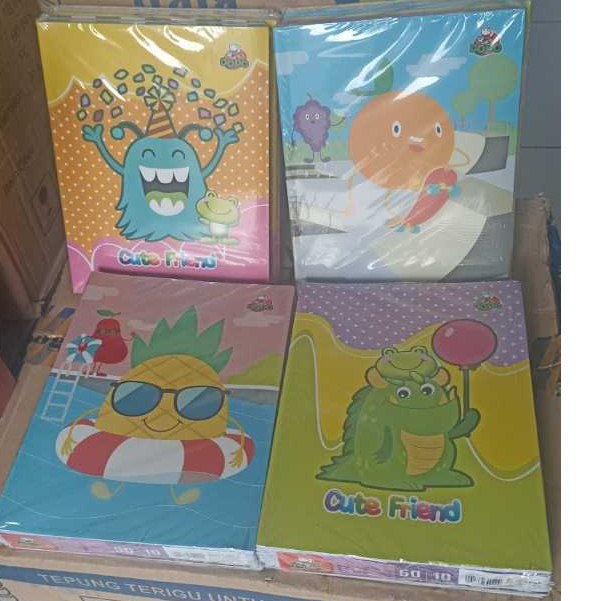 

Buku Tulis Dodo Isi 50 lembar (1 Pack)