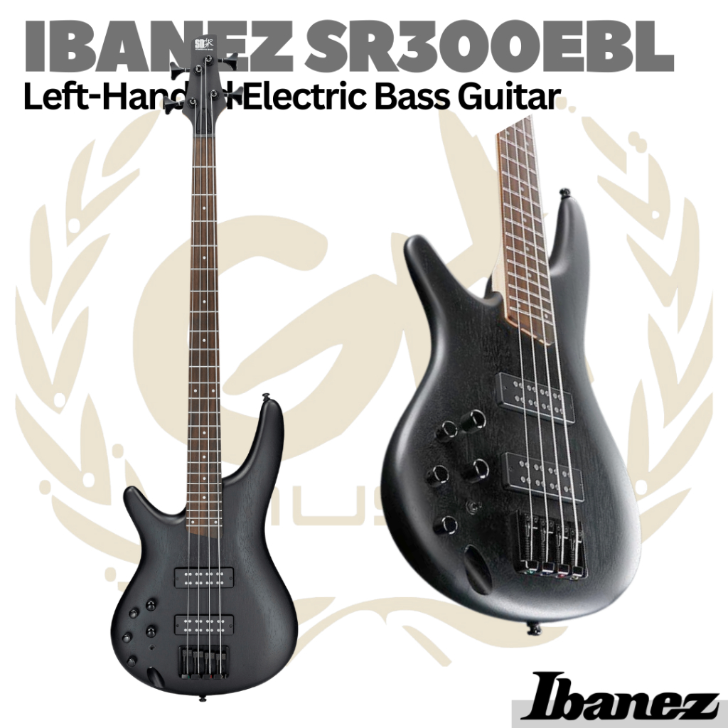 IBANEZ SR300EBL Left Handed Electric Bass Guitar | Gitar Kidal