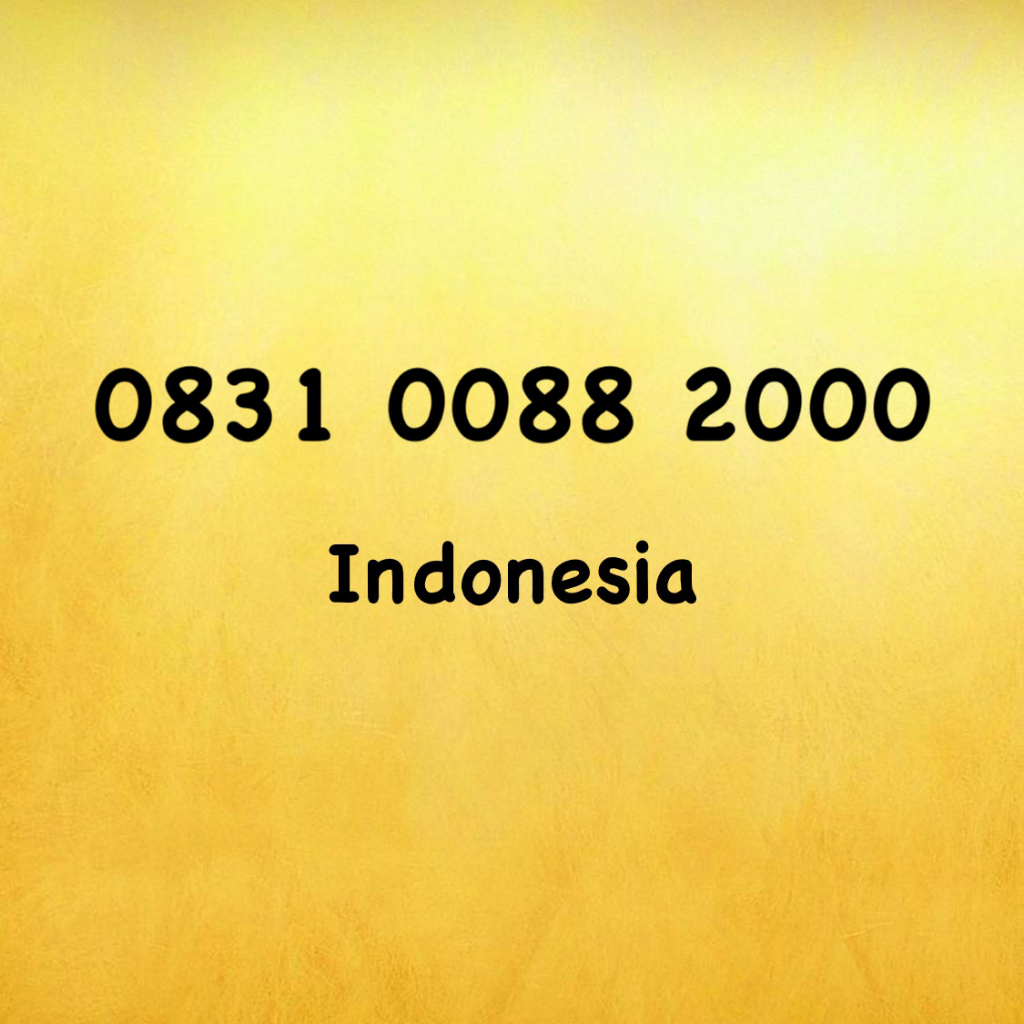 Nomor Cantik Axis Seri Tahun - 00 - 0831 0088 2000