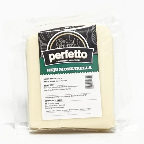 

Mozarella perfetto 1kg / keju mozzarella 1kg