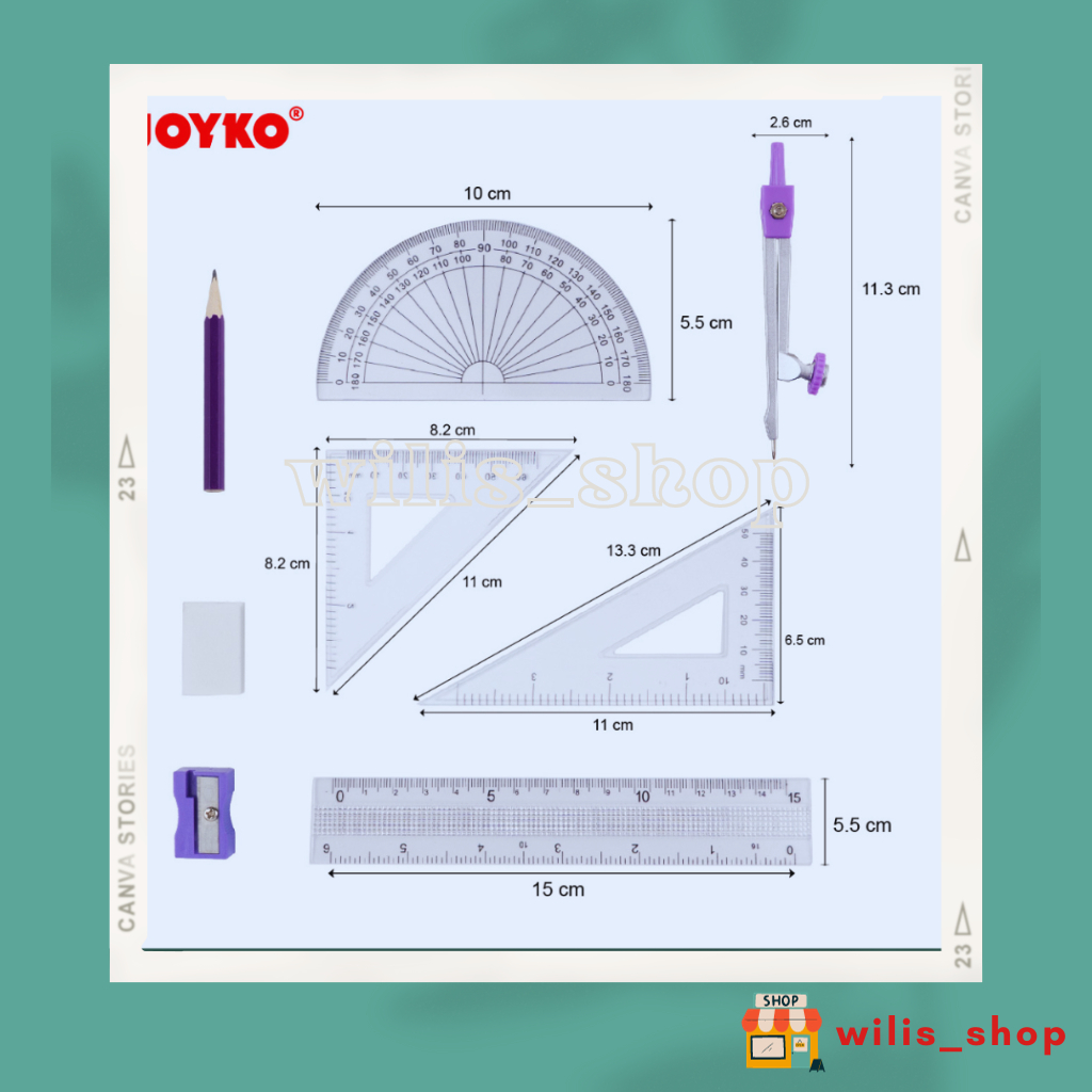 

Joyko Jangka Set MS-87