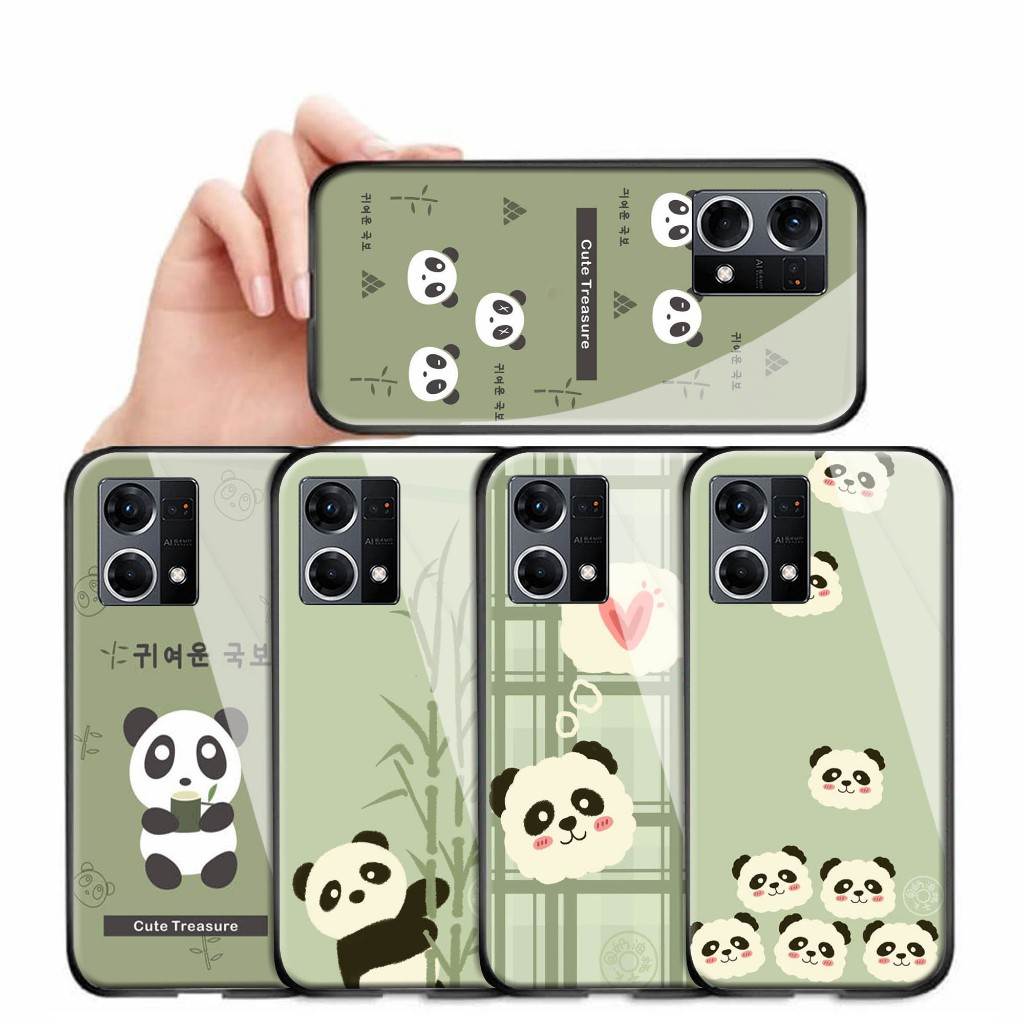 Case Kaca Oppo Reno 8 4G - Kesing Hp Oppo Reno 8 4G - Case Kaca Kilau Oppo Reno 8 4G - Case Oppo Ren