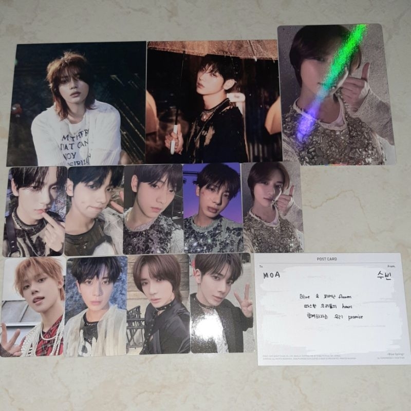 [READY] TXT THE NAME CHAPTER FREEFALL TNCF PC SOOBIN YEONJUN BEOMGYU TAEHYUN POB WEVERSE VER A REALI