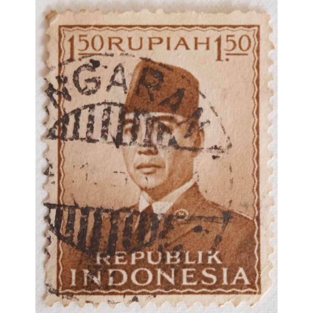 

Perangko Kuno Indonesia Tahun 1953 Presiden Soekarno