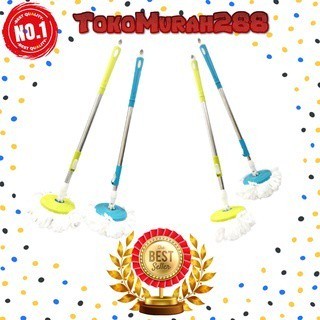 TONGKAT REFFILL HANDLE + KAIN SPIN MOP/Kain Pel Lantai Ultra MOP Refill MOP/ TONGKAT DAN KAIN PEL CA