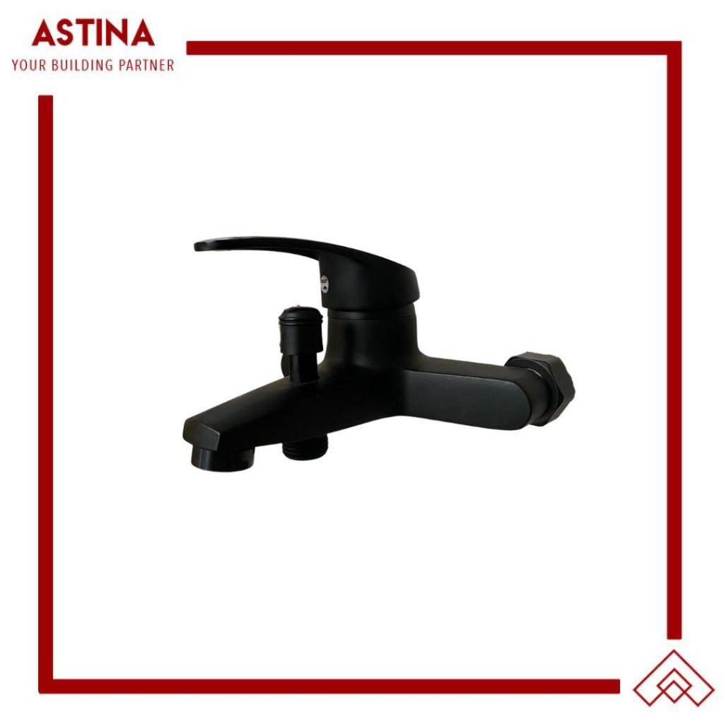 AJS Kran Dinding Bathub Hitam Art 5 Black Centong