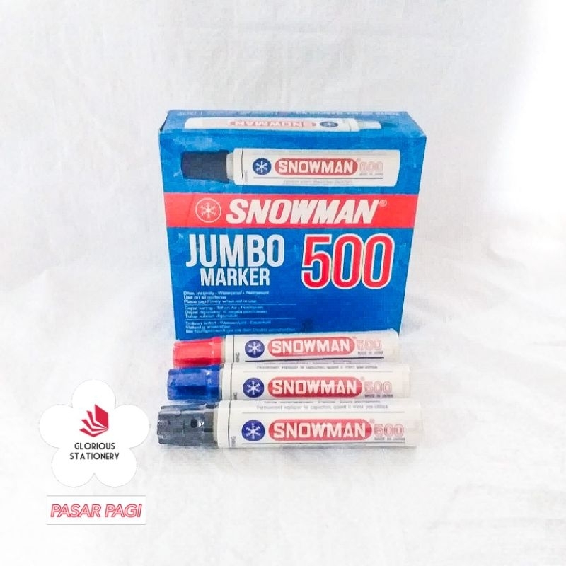 

spidol snowman pc500 jumbo