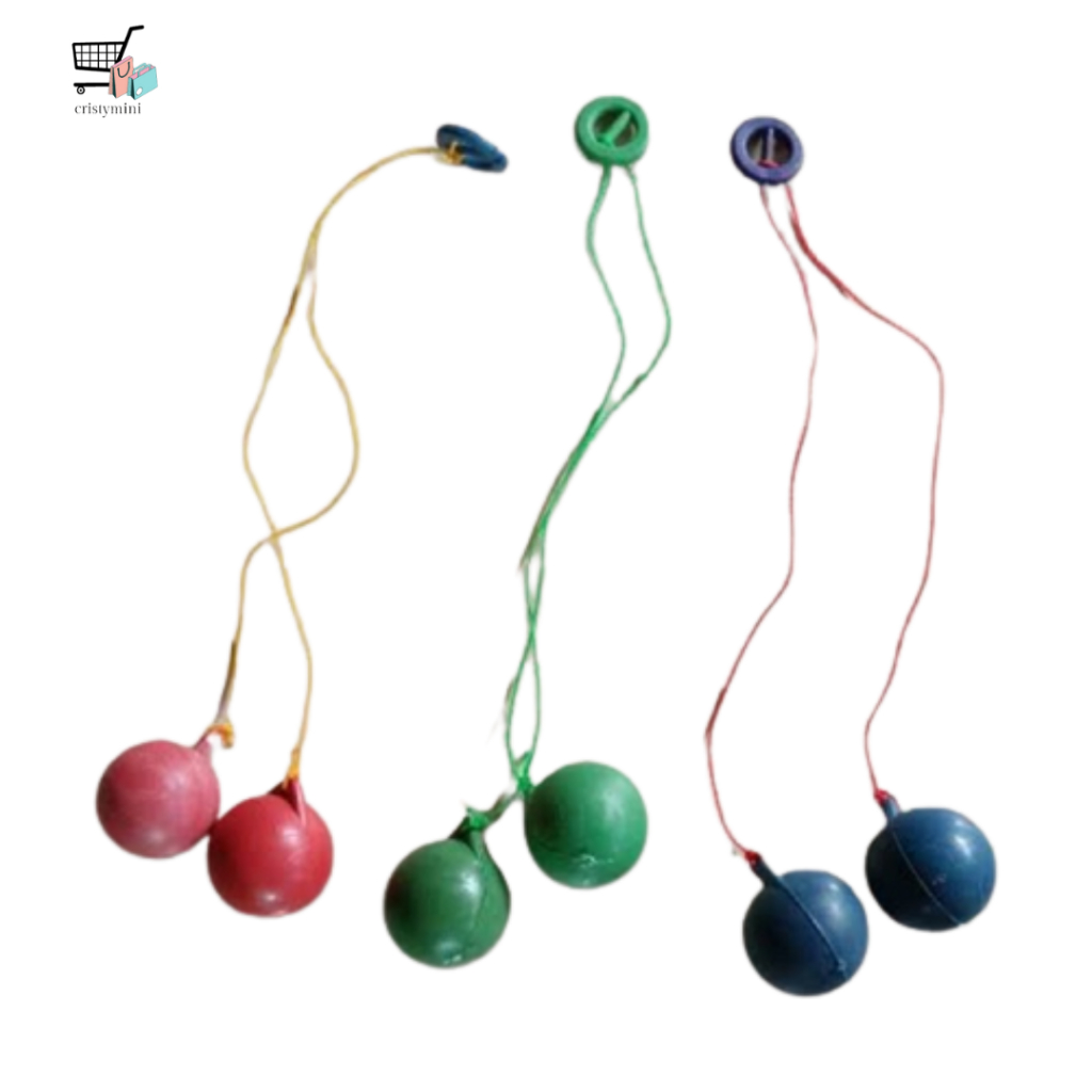 VIRAL✨ MAINAN  LATO LATO VIRAL / Bola Etek - Etek / Mainan Bola Etek Etek Lato-lato Glowing mainan J