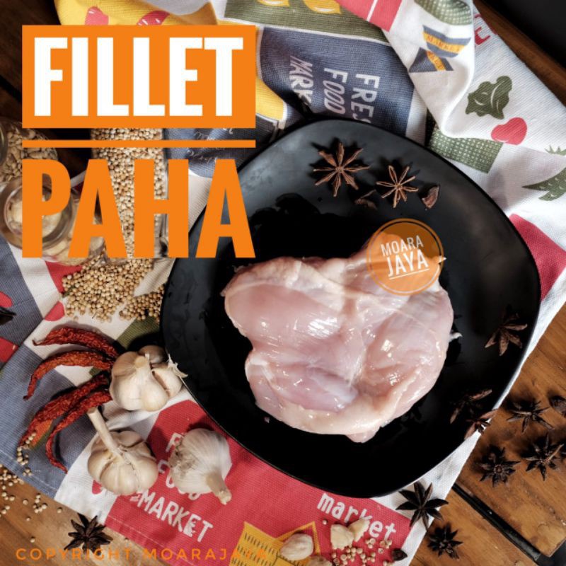

Import Terlaris FILLET PAHA / LEG BONELESS 1 KG buruan