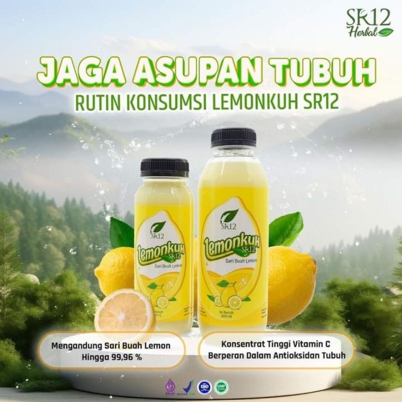 

Lemonkuh SR12/Sari Buah Lemon SR12/