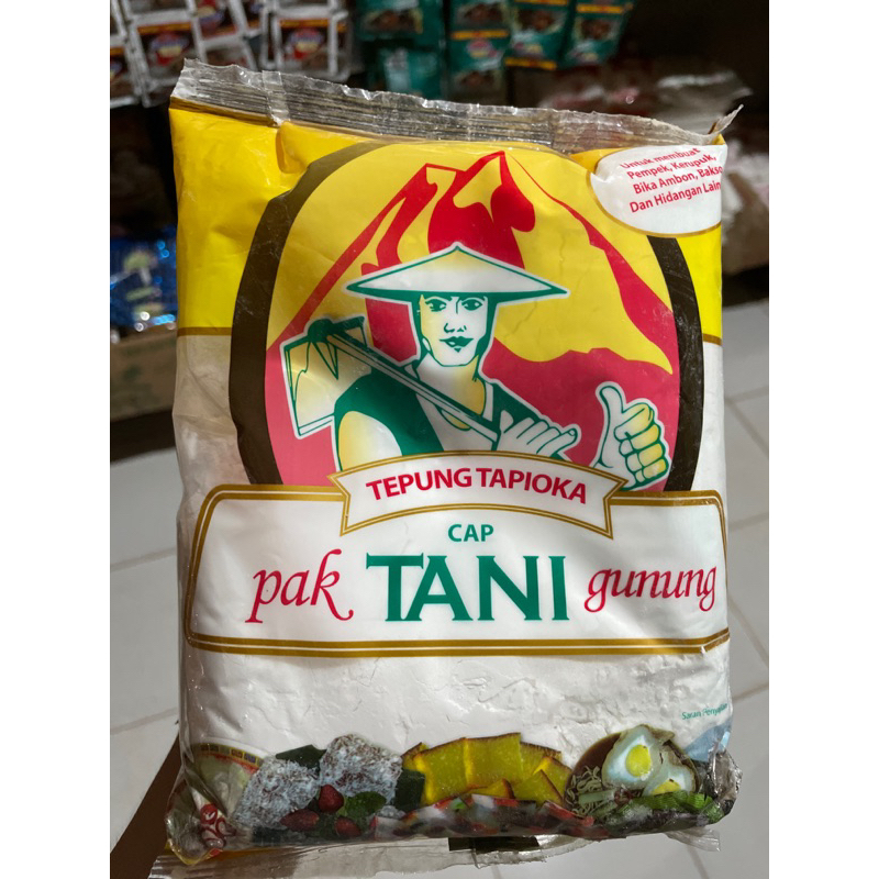 

TEPUNG TAPIOKA CAP TANI GUNUNG 500gr