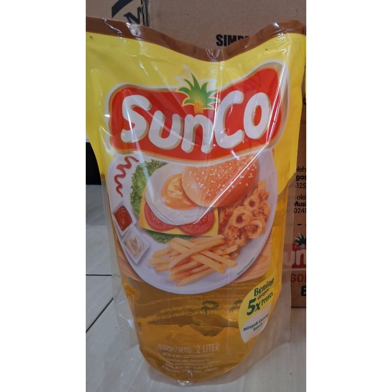 

minyak goreng sunco kemasan refill 2L