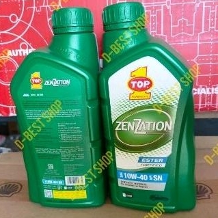 Oli Mesin TOP1 / Top 1 ZenZation SAE 10W/40 - 1 Liter