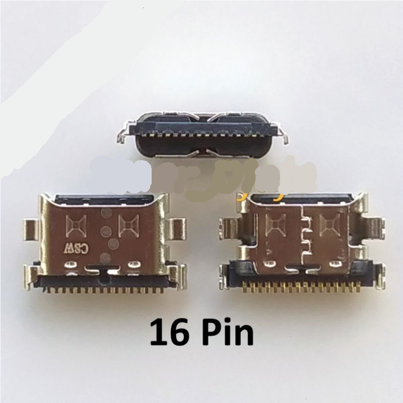 (16 Pin) Konektor Cas SAMSUNG A20 | A30 | A40 | A50 | A60 | A70 | A30S | M21 | M31