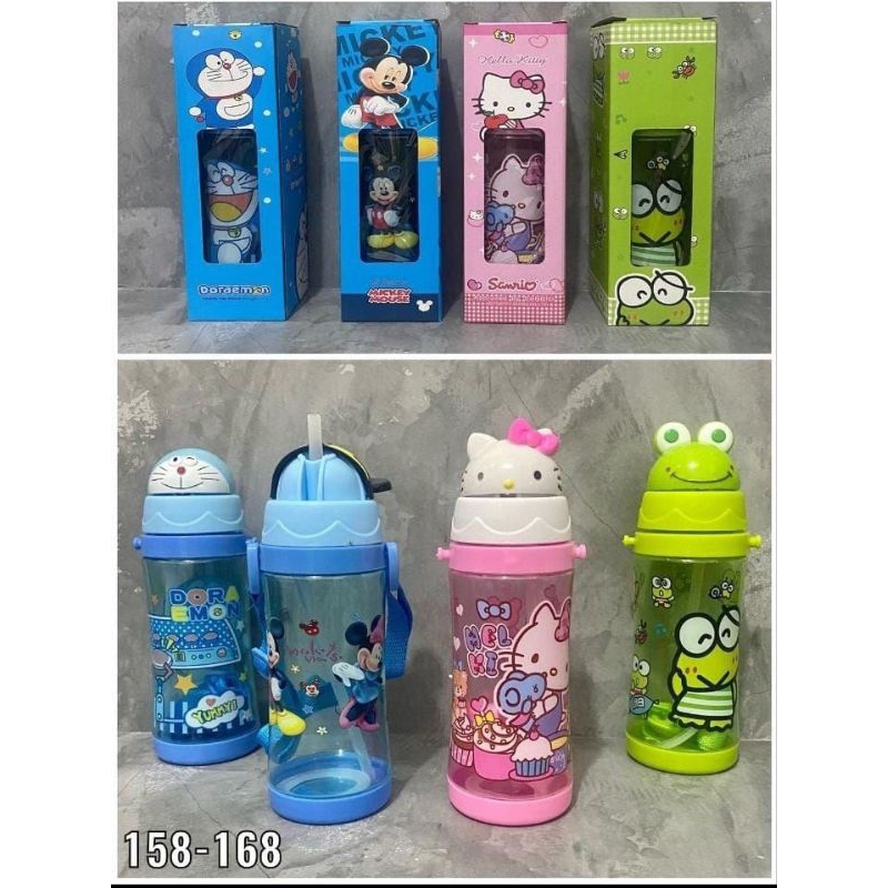 BOTOL MINUM KEPALA KARAKTER BOTOL MINUM ANAK BOTOL MINUM VIRAL KARAKTER UK 500 ML