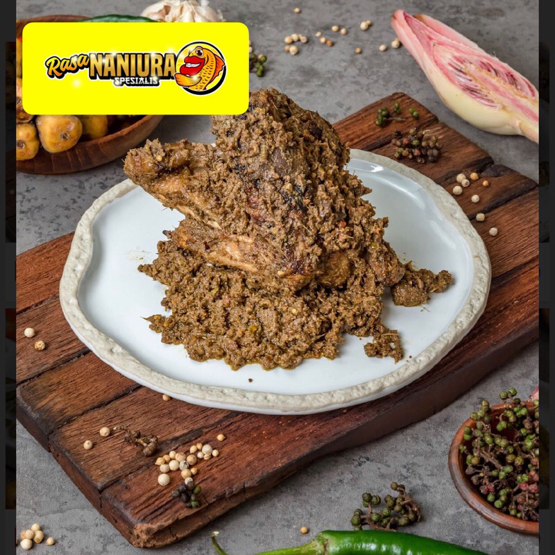 

Ayam kampung pinadar/ayam kampung andaliman