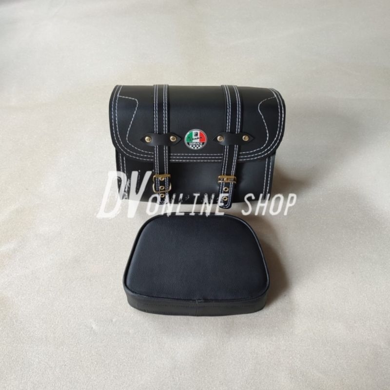 Tas dan bantalan untuk semua jenis backrack vespa fazzio dll / aksesoris