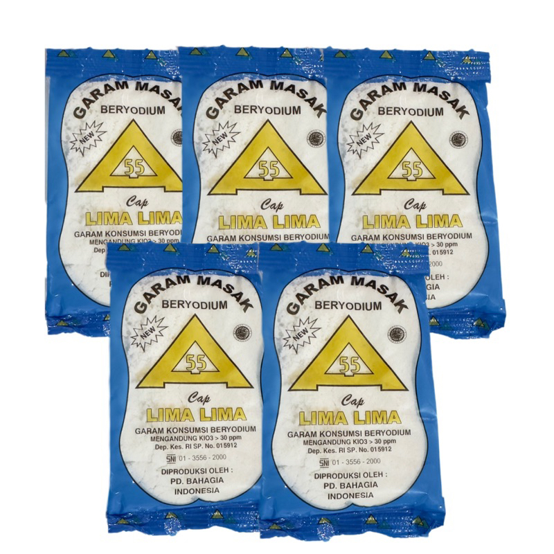 

GARAM HALUS BERYODIUM 100g x 5 pcs