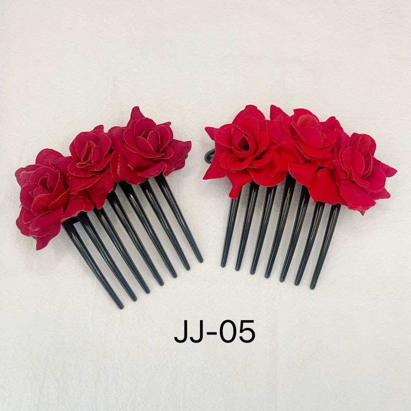 Sirkam bunga 3 mawar/Sirkam mawar/sirkam sanggul/sirkam konde/sirkam bunga mawar bludru