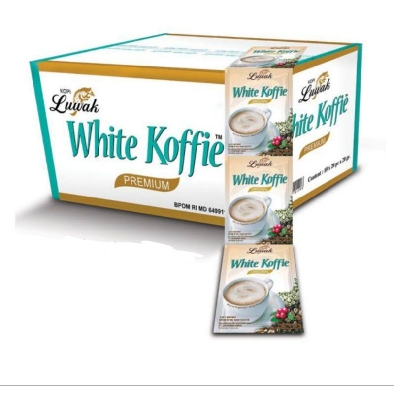 

Kopi Luwak White Coffee (Renceng) 10gram x 10pcs