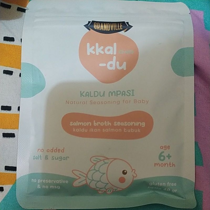 

Grandville kkaldu Kaldu MPASI ikan Salmon 40 gram