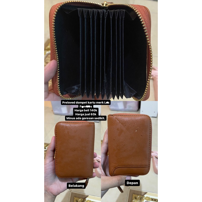 Dompet kartu Les Femmes