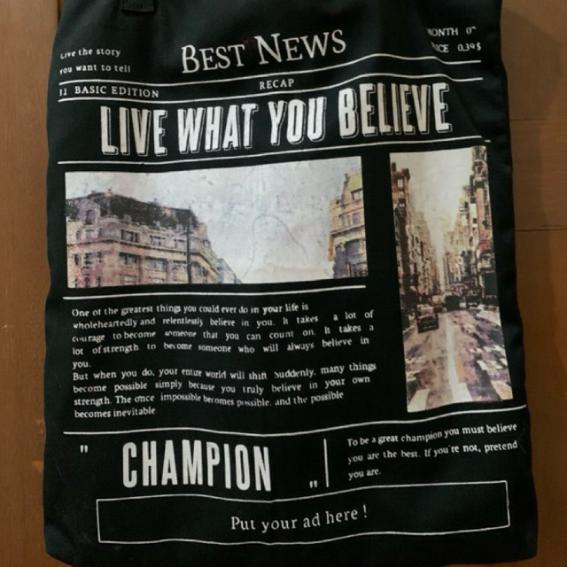 Tote Bag Karung Jantan