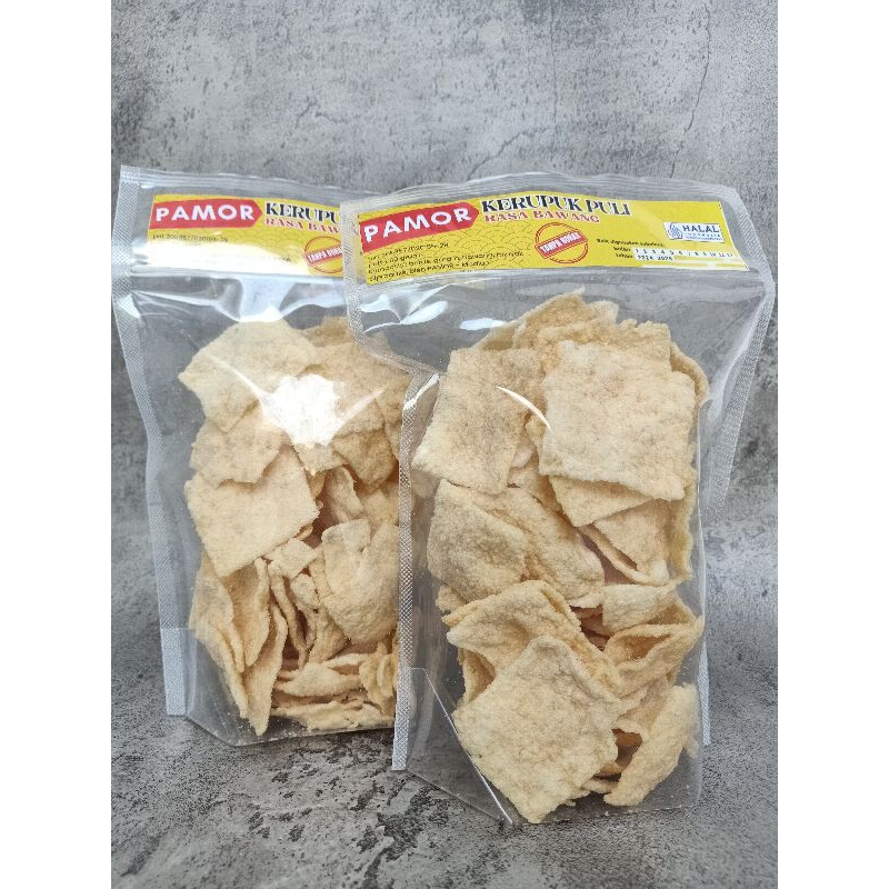 Kerupuk puli matang. Kerupuk puli cap pamor by kerupuk puli cap telor walet. Krupuk matang