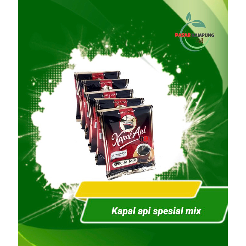 

kopi kapal api spesil mix 2 pcs