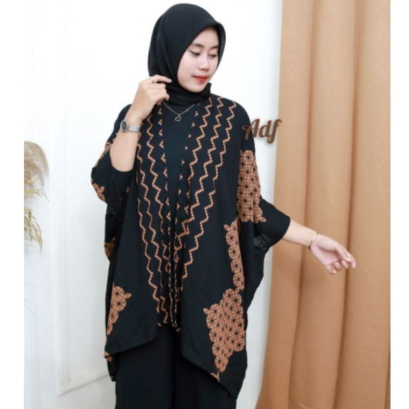 CARDIGAN KONDANGAN OUTER BATIK WANITA OUTFIT KONDANGAN