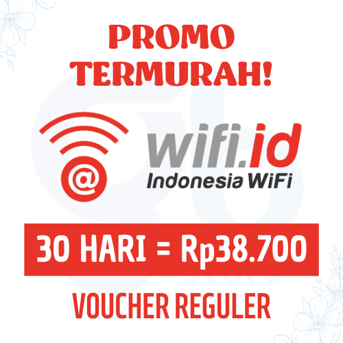 VOUCHER WIFI ID 30 HARI - REGULER