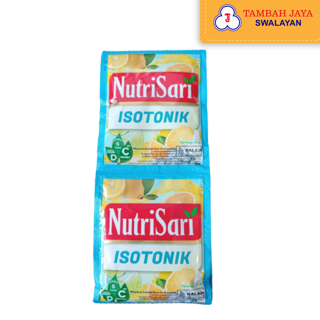 

Nutrisari Isotonik 1 Renceng isi 10 sachet